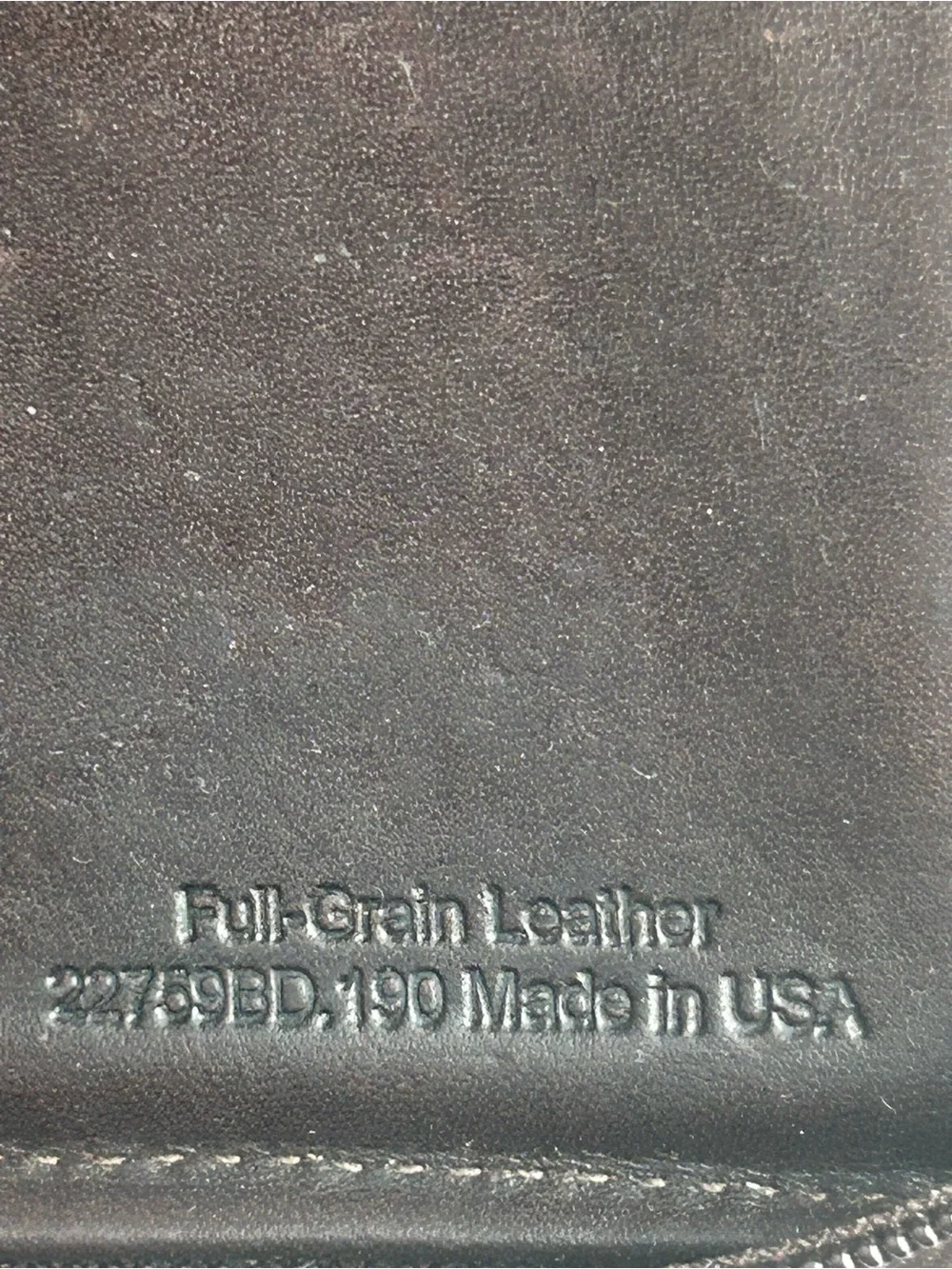 Franklin Covey Vintage Brown Leather Zip Portfolio Planner Binder Organizer 1995